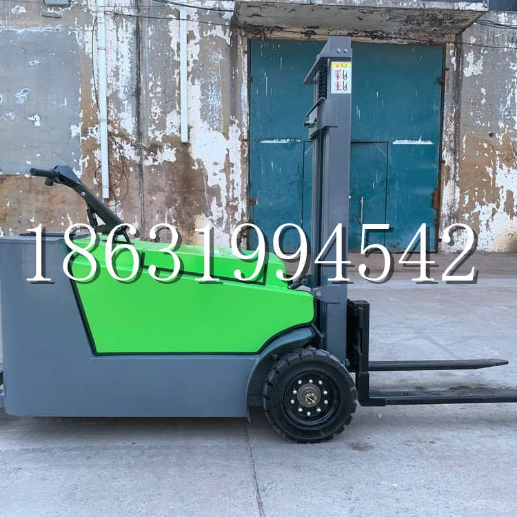 铁山港区小型电动叉车1吨2吨步行站驾式电瓶堆高充电装卸车液压升降车铲车